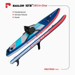 پدل برد ایستاده "POUYANIZ Sailor 11'6